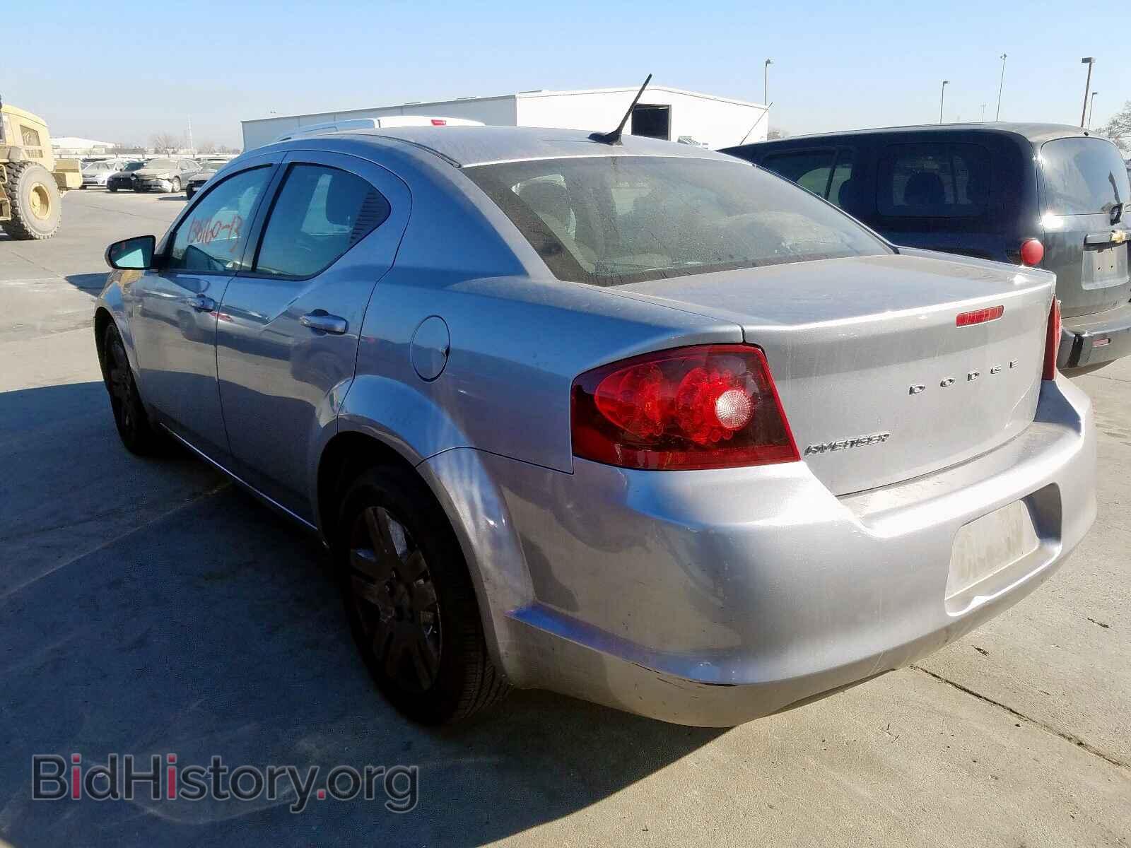 2013 DODGE AVENGER - VIN: 1C3CDZAB2DN725442 - Фото 3