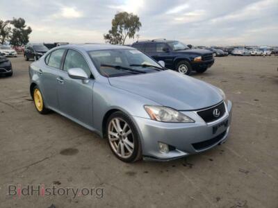 2007 Lexus IS IS 250, бирюзовый — VIN JTHBK262972036001, Copart