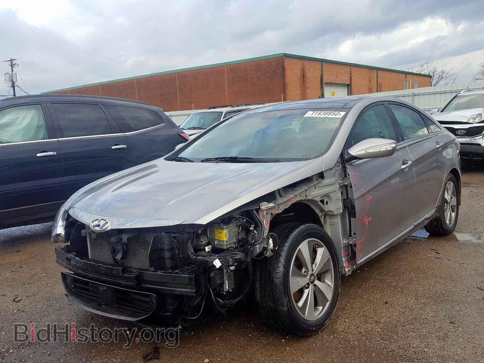 2012 HYUNDAI SONATA - VIN: KMHEC4A43CA047961 - Фото 2