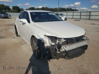 2012 Lexus IS IS 250, white — VIN JTHBF5C27C5169200, Copart