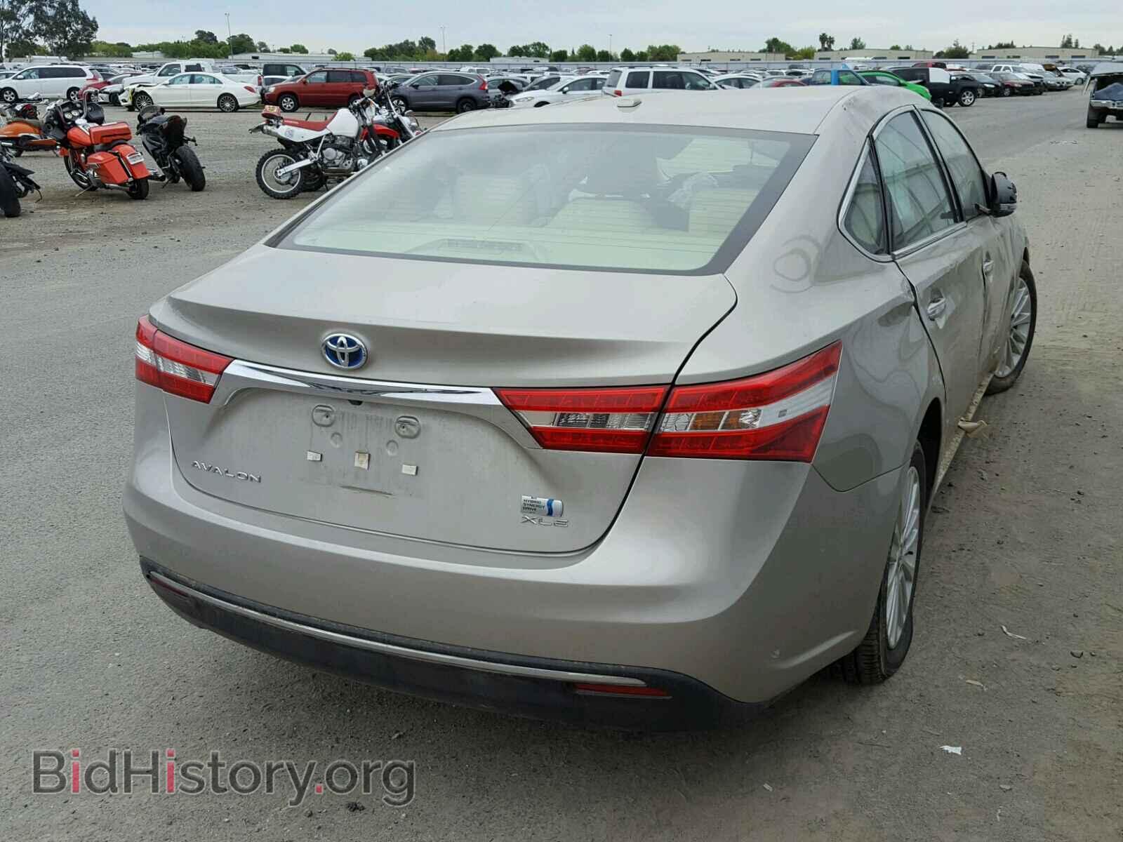 2014 TOYOTA AVALON - VIN: 4T1BD1EB9EU024970 - Фото 4