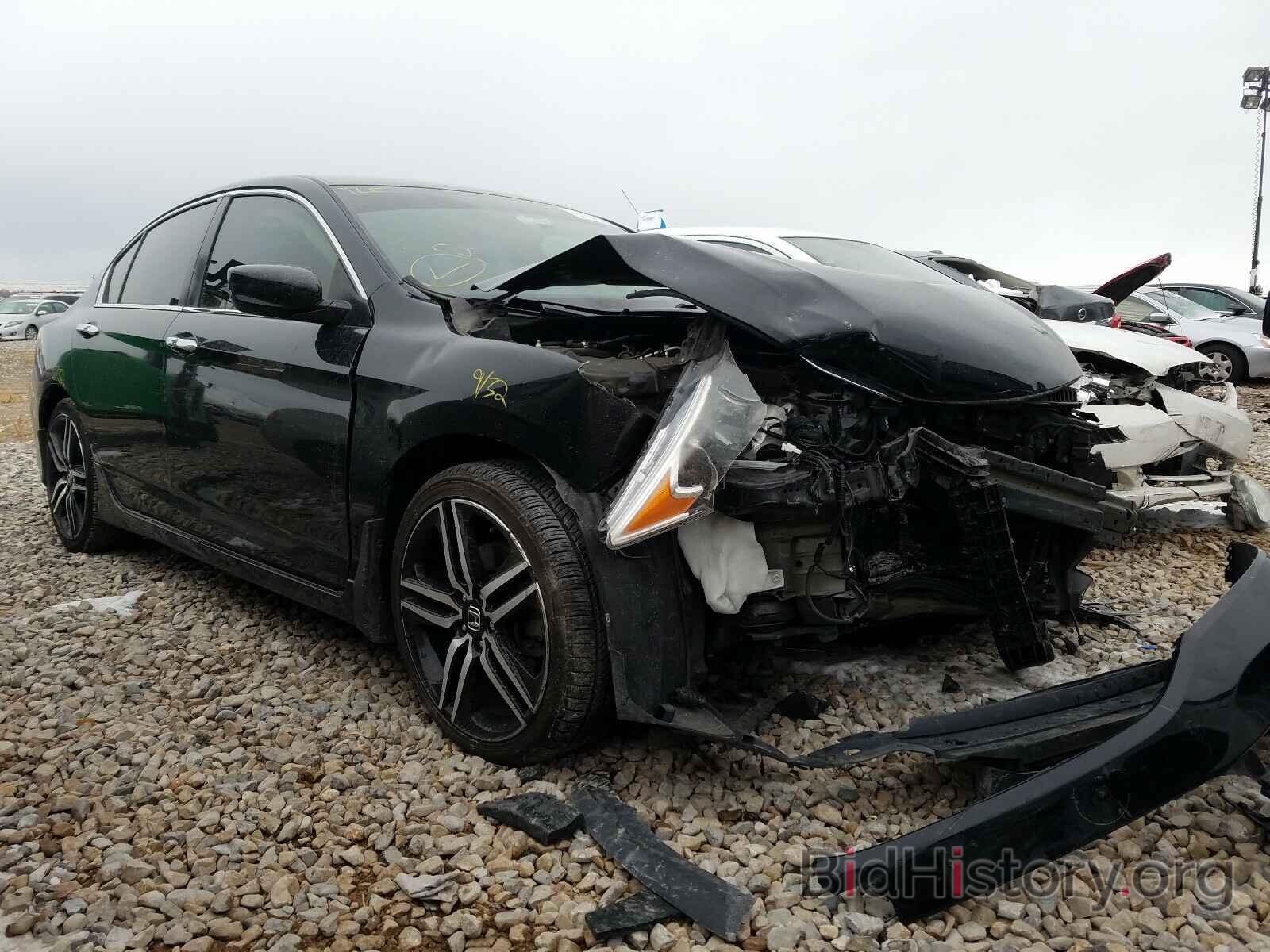 Photo 1HGCR2F59GA121455 - HONDA ACCORD 2016