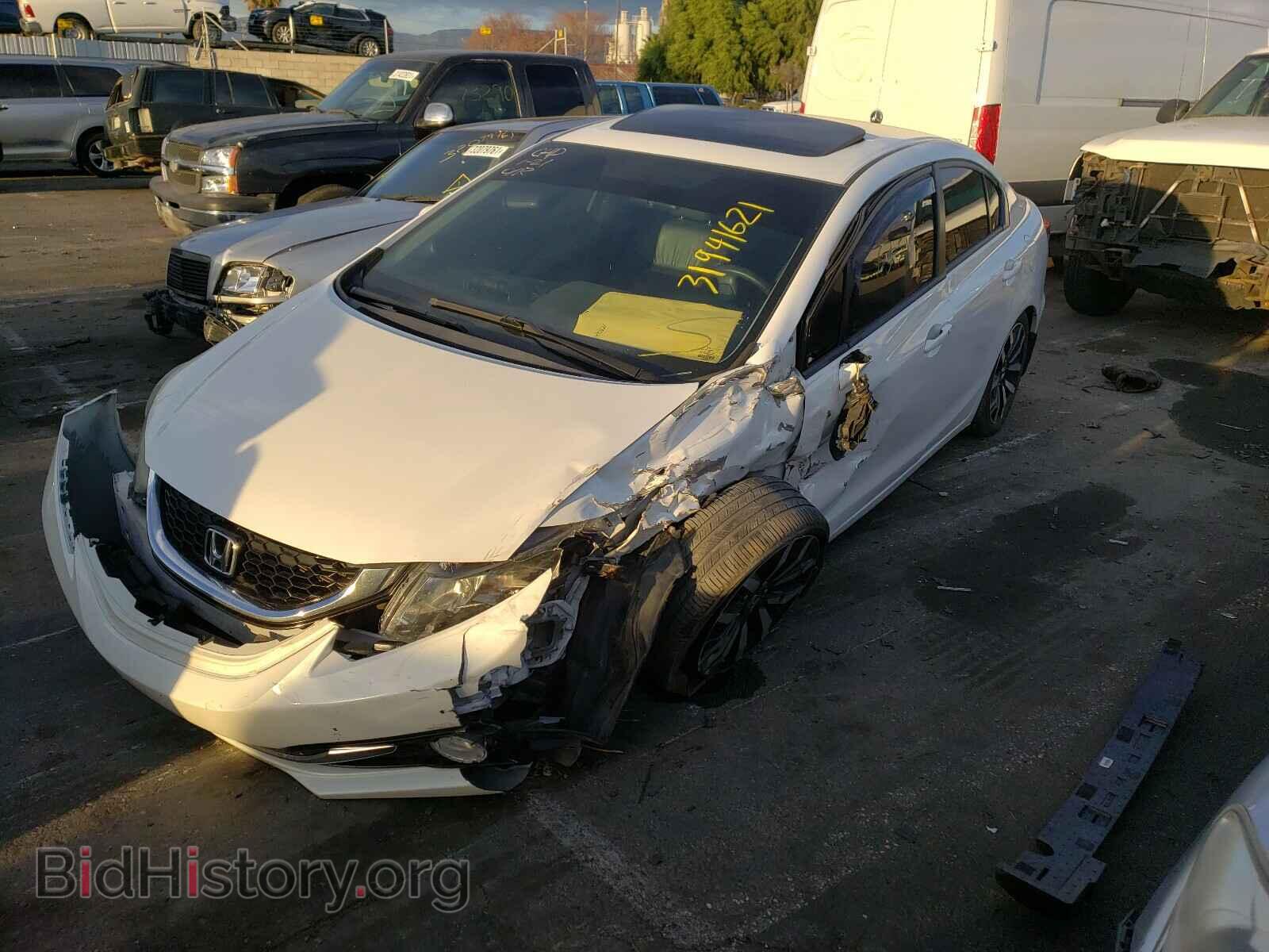 2015 HONDA CIVIC - VIN: 19XFB2F99FE252304 - Фото 2
