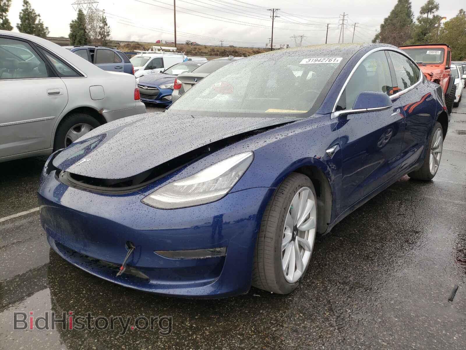2018 TESLA MODEL 3 - VIN: 5YJ3E1EB4JF088424 - Фото 2