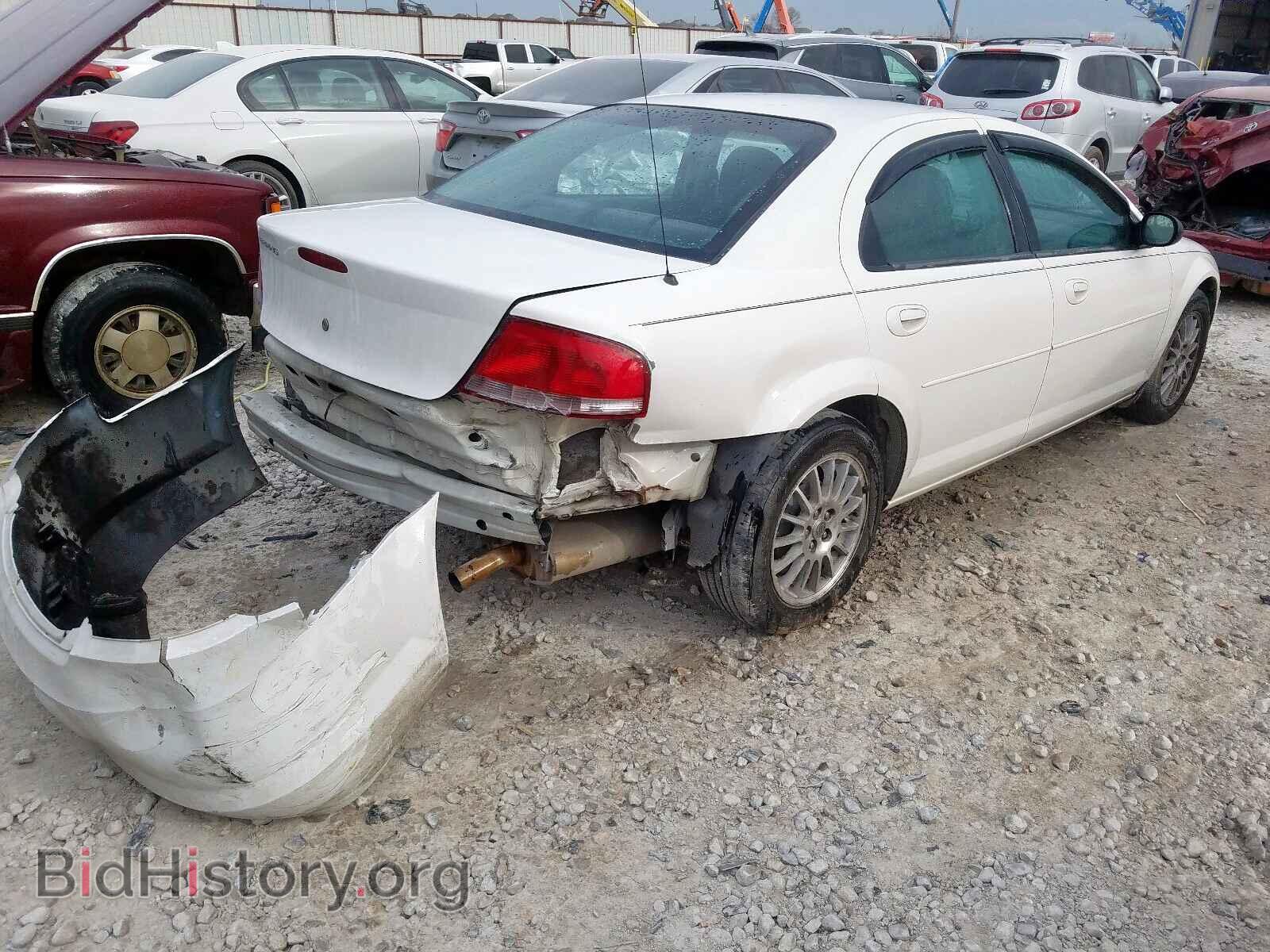 2005 CHRYSLER SEBRING - VIN: 1C3EL46X55N692232 - Фото 4