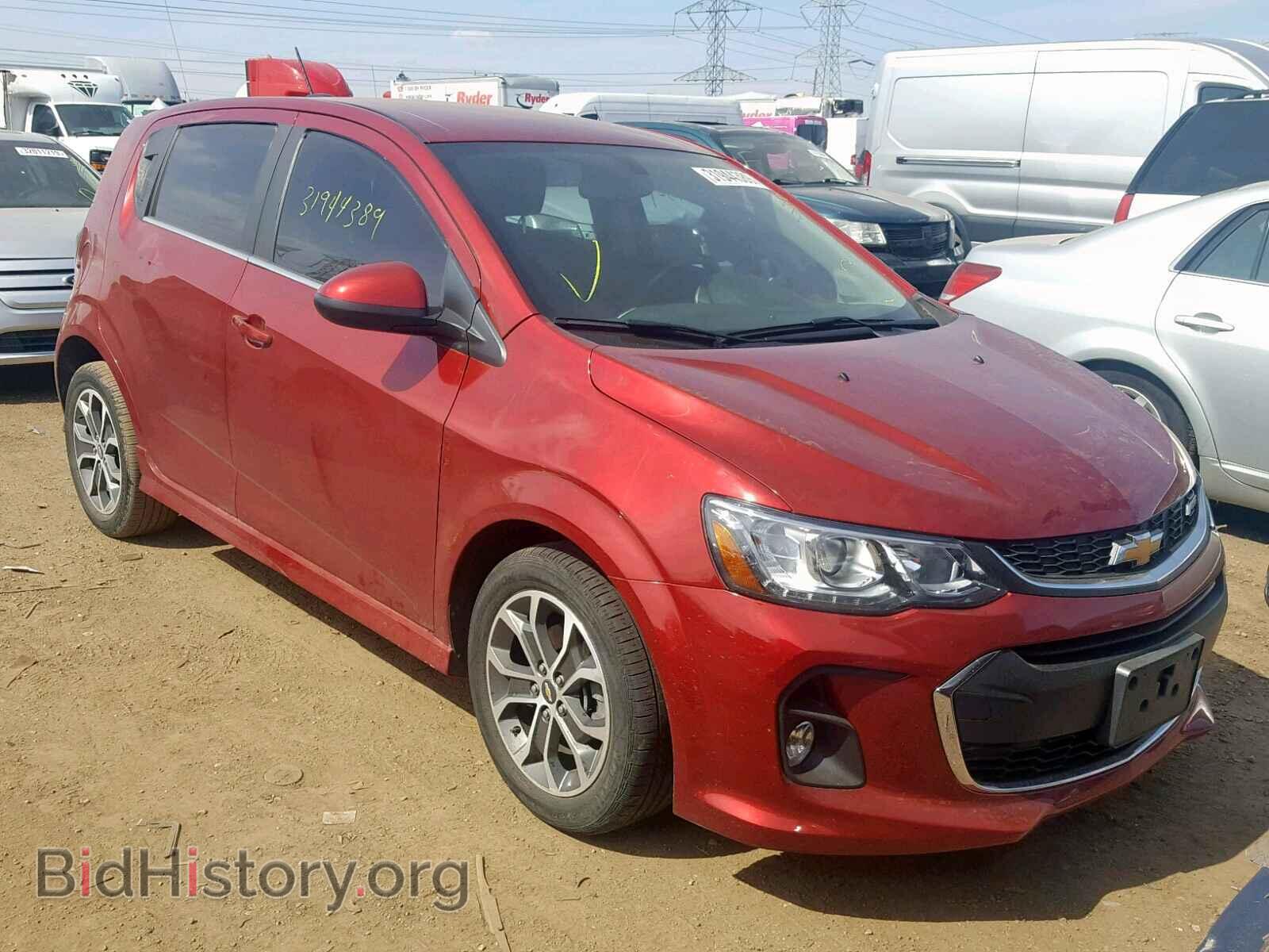 Photo 1G1JD6SH0H4148404 - CHEVROLET SONIC 2017