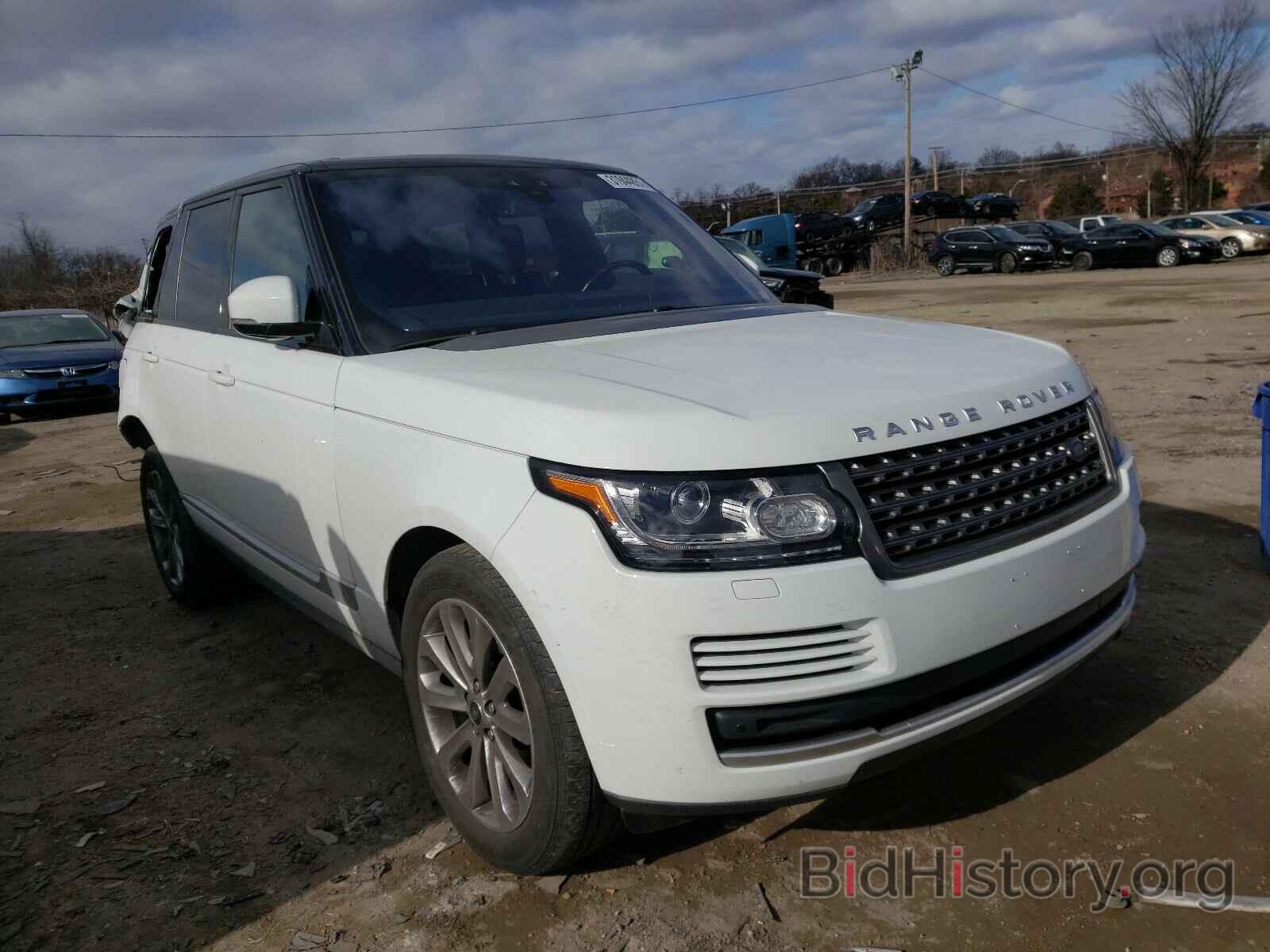 Photo SALGR2FV0HA340816 - LAND ROVER RANGEROVER 2017