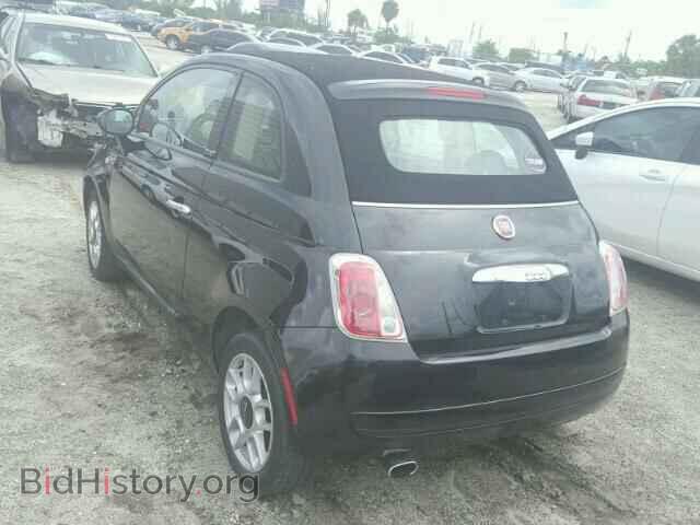 2012 FIAT 500 - VIN: 3C3CFFDR9CT254115 - Фото 3
