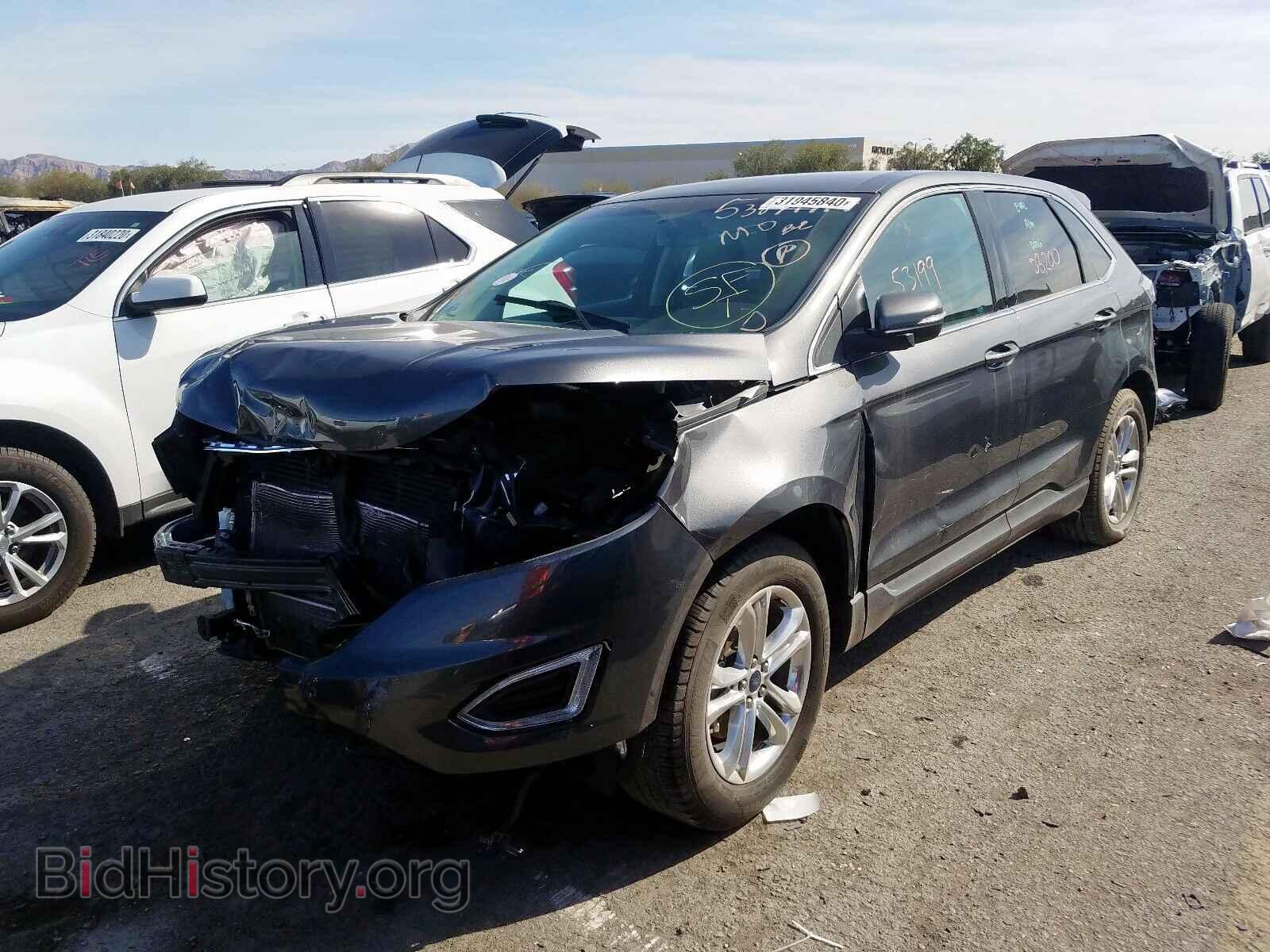 2015 FORD EDGE - VIN: 2FMTK3J82FBB67797 - Photo 2