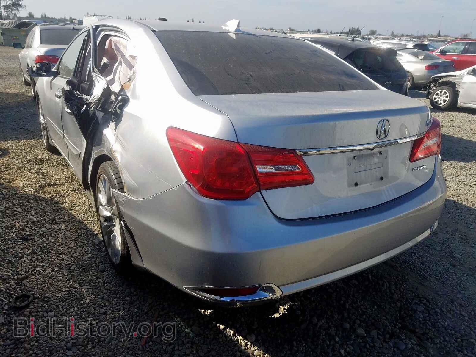 2014 ACURA RLX - VIN: JH4KC1F71EC004492 - Photo 3