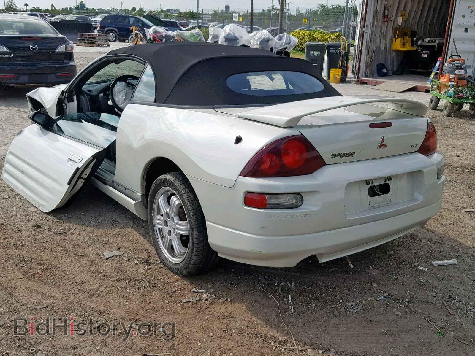 2001 MITSUBISHI ECLIPSE - VIN: 4A3AE85H41E110926 - Фото 3
