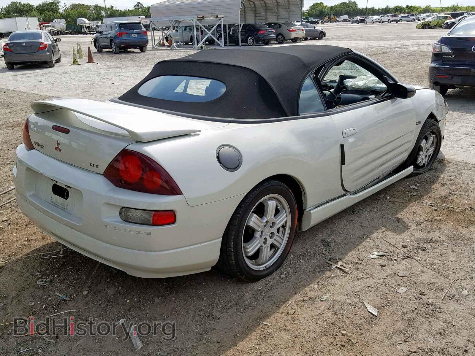 2001 MITSUBISHI ECLIPSE - VIN: 4A3AE85H41E110926 - Фото 4