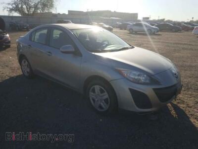 2011 Mazda 3 3 I, серебристый — VIN JM1BL1UG9B1449185, Copart