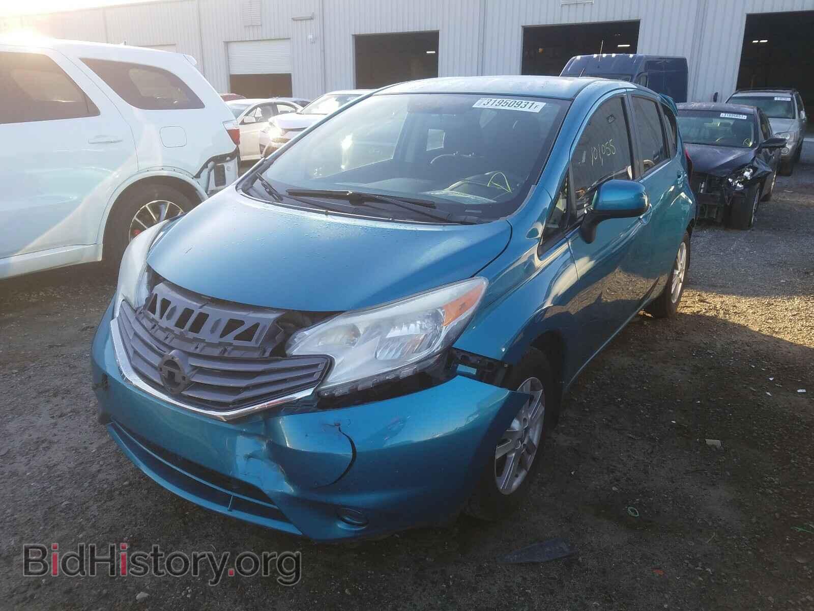 2014 NISSAN VERSA - VIN: 3N1CE2CPXEL378360 - Фото 2