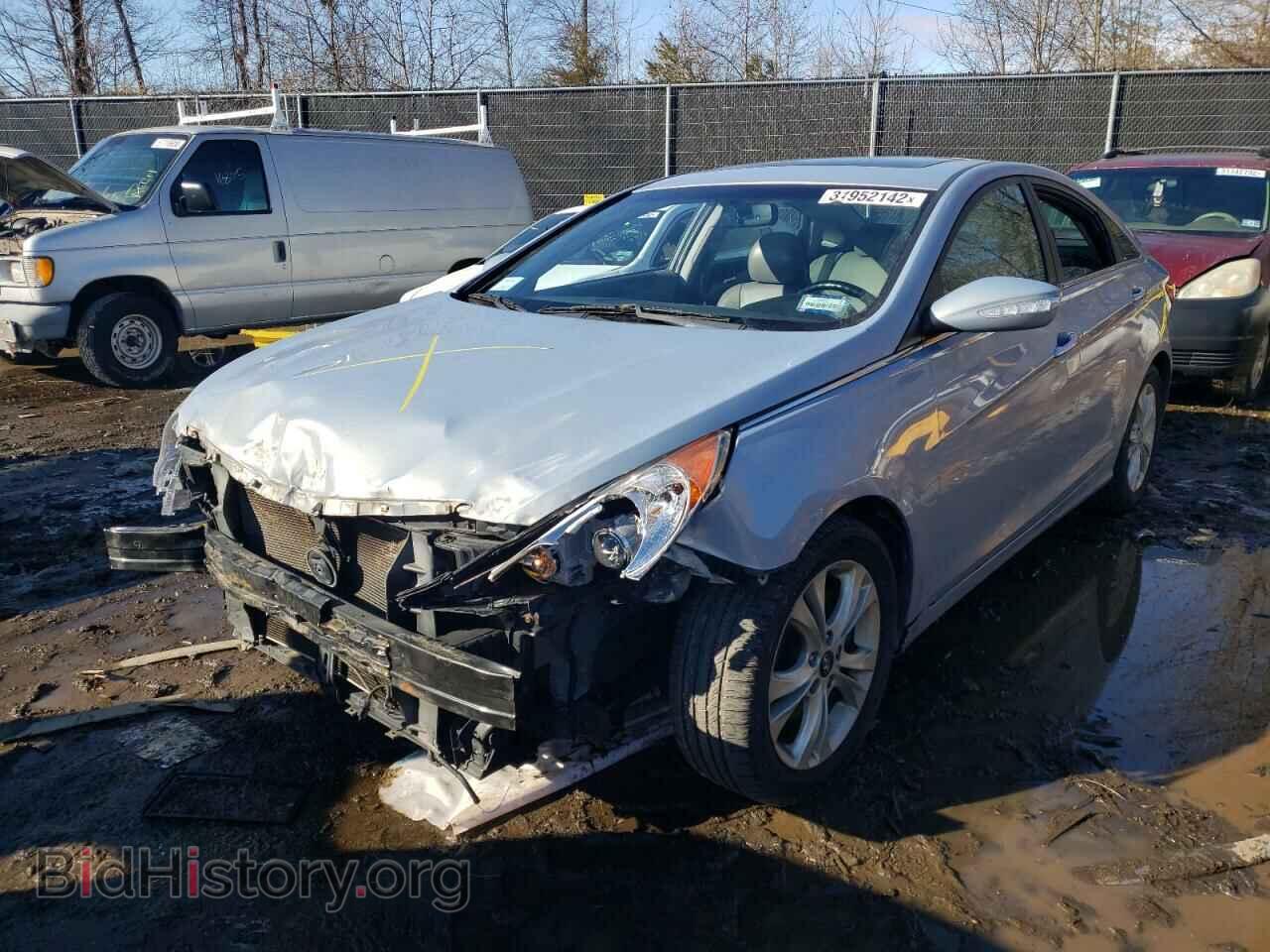 2011 HYUNDAI SONATA - VIN: 5NPEC4AC2BH020155 - Фото 2
