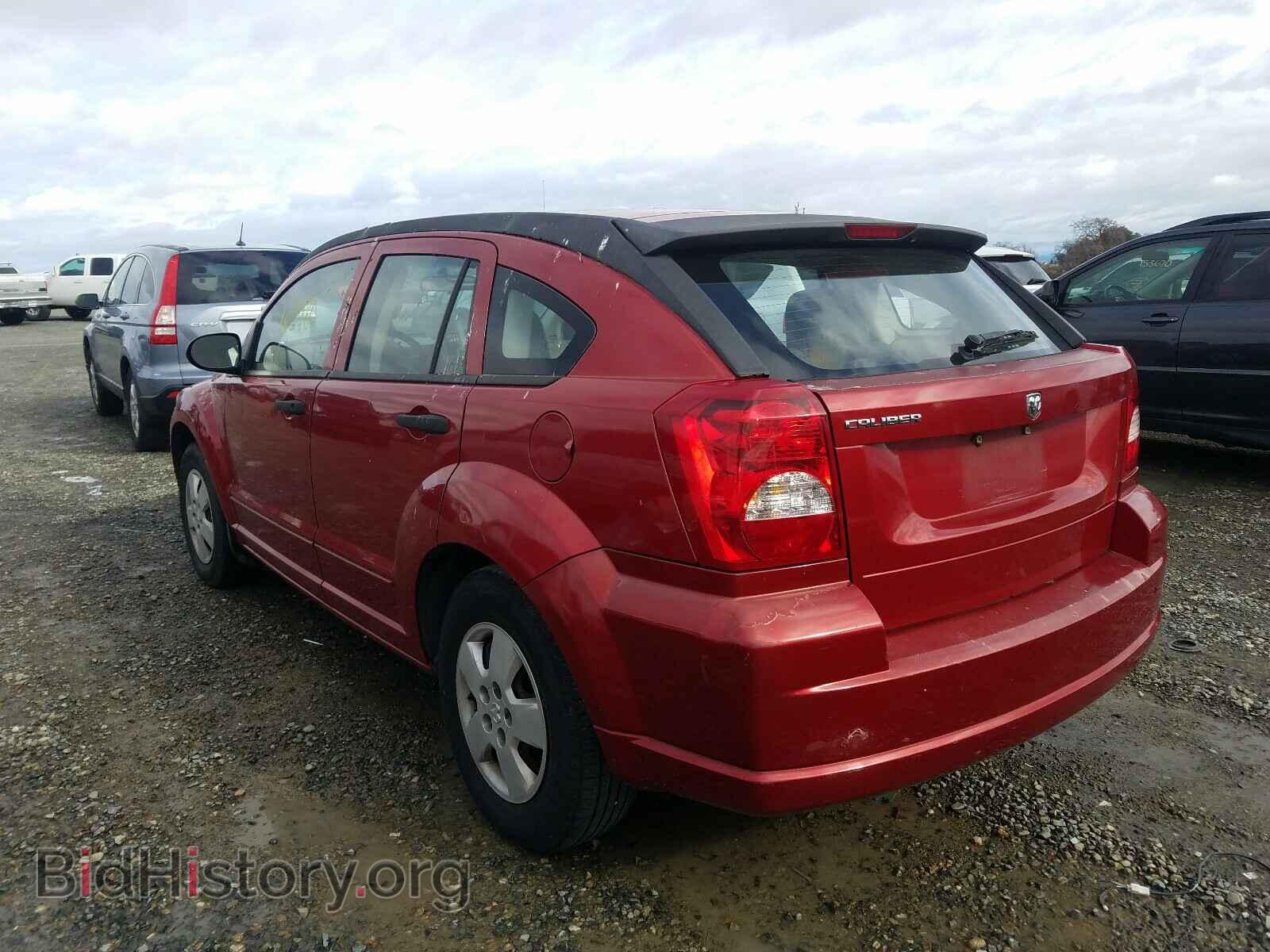 2007 DODGE CALIBER - VIN: 1B3HB28B97D511998 - Фото 3