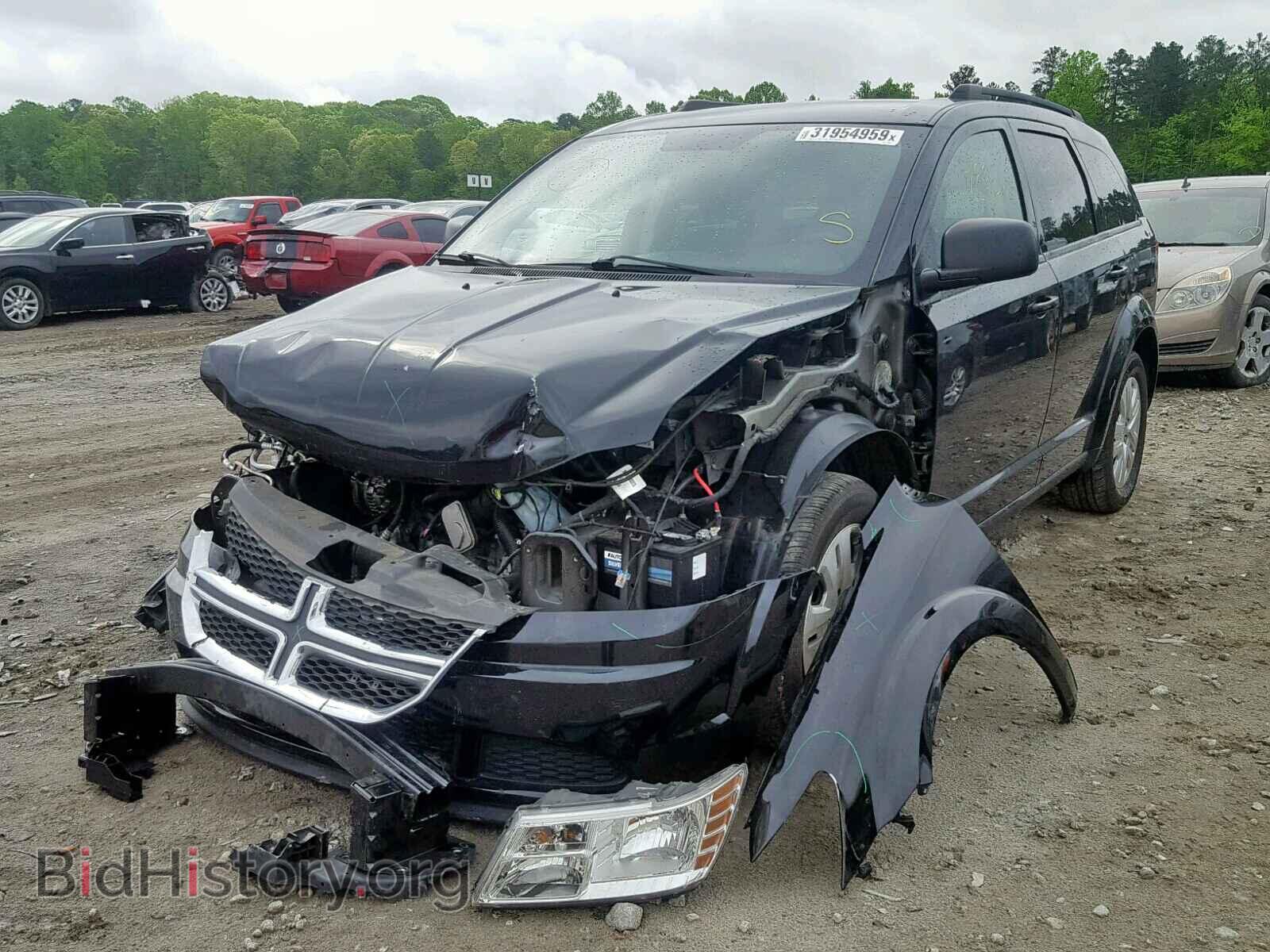 2016 DODGE JOURNEY SE - VIN: 3C4PDCAB3GT185906 - Фото 2