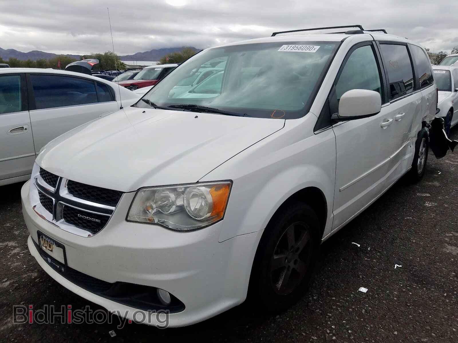 2011 DODGE CARAVAN - VIN: 2D4RN5DG8BR756457 - Фото 2