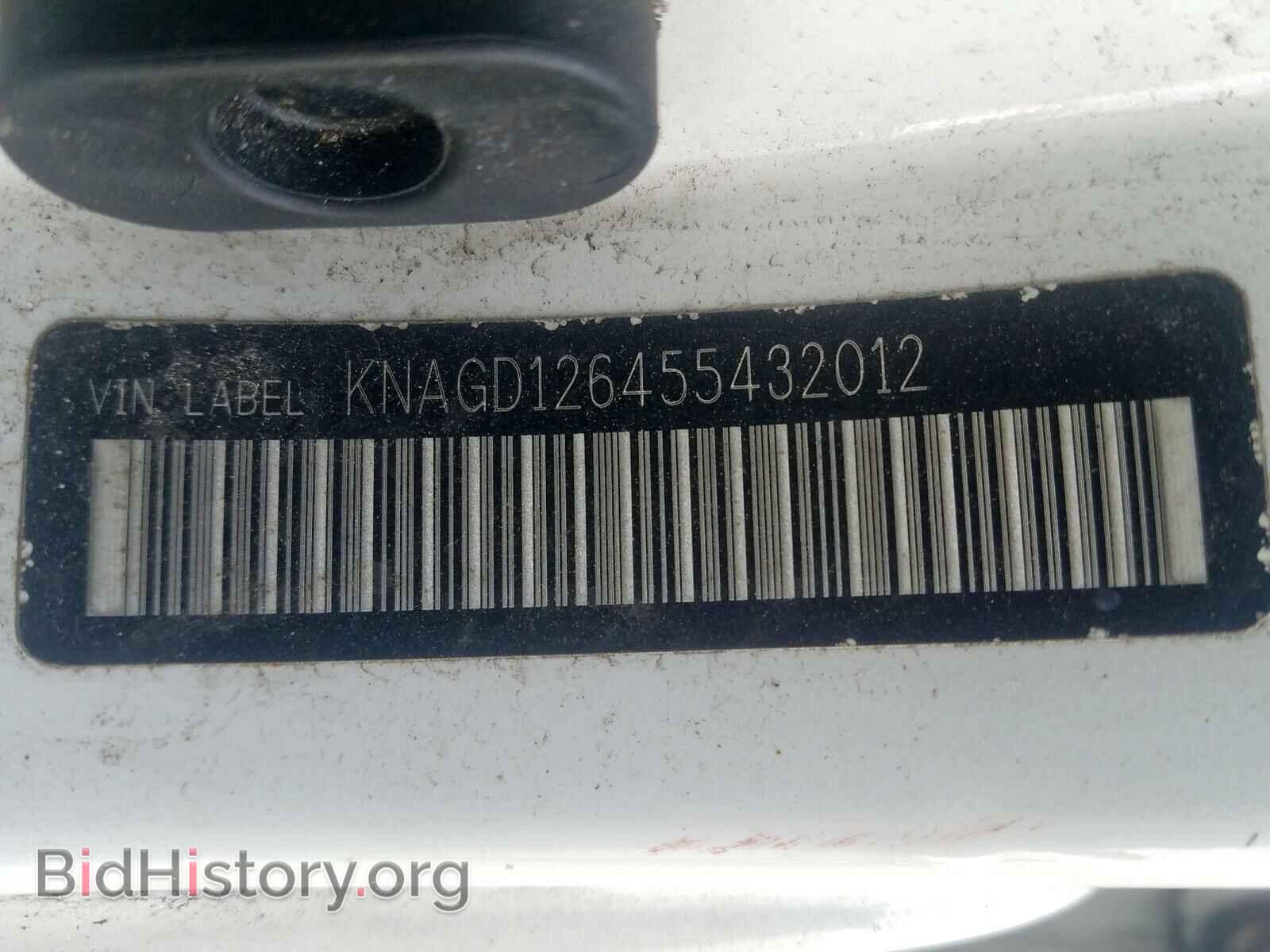2005 KIA OPTIMA - VIN: KNAGD126455432012 - Фото 10