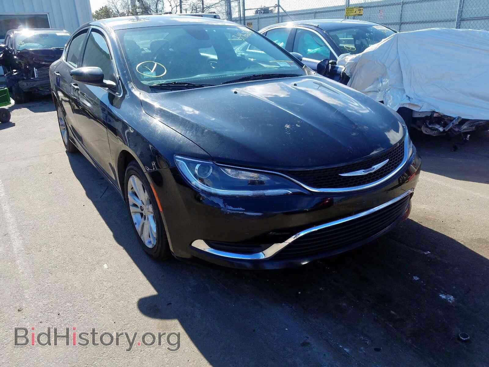 Фотография 1C3CCCAB1GN153218 - CHRYSLER 200 2016