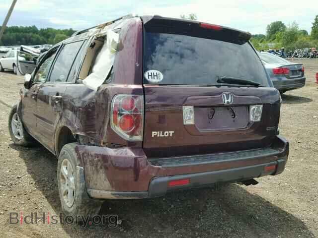 2007 HONDA PILOT - VIN: 2HKYF18577H535413 - Фото 3