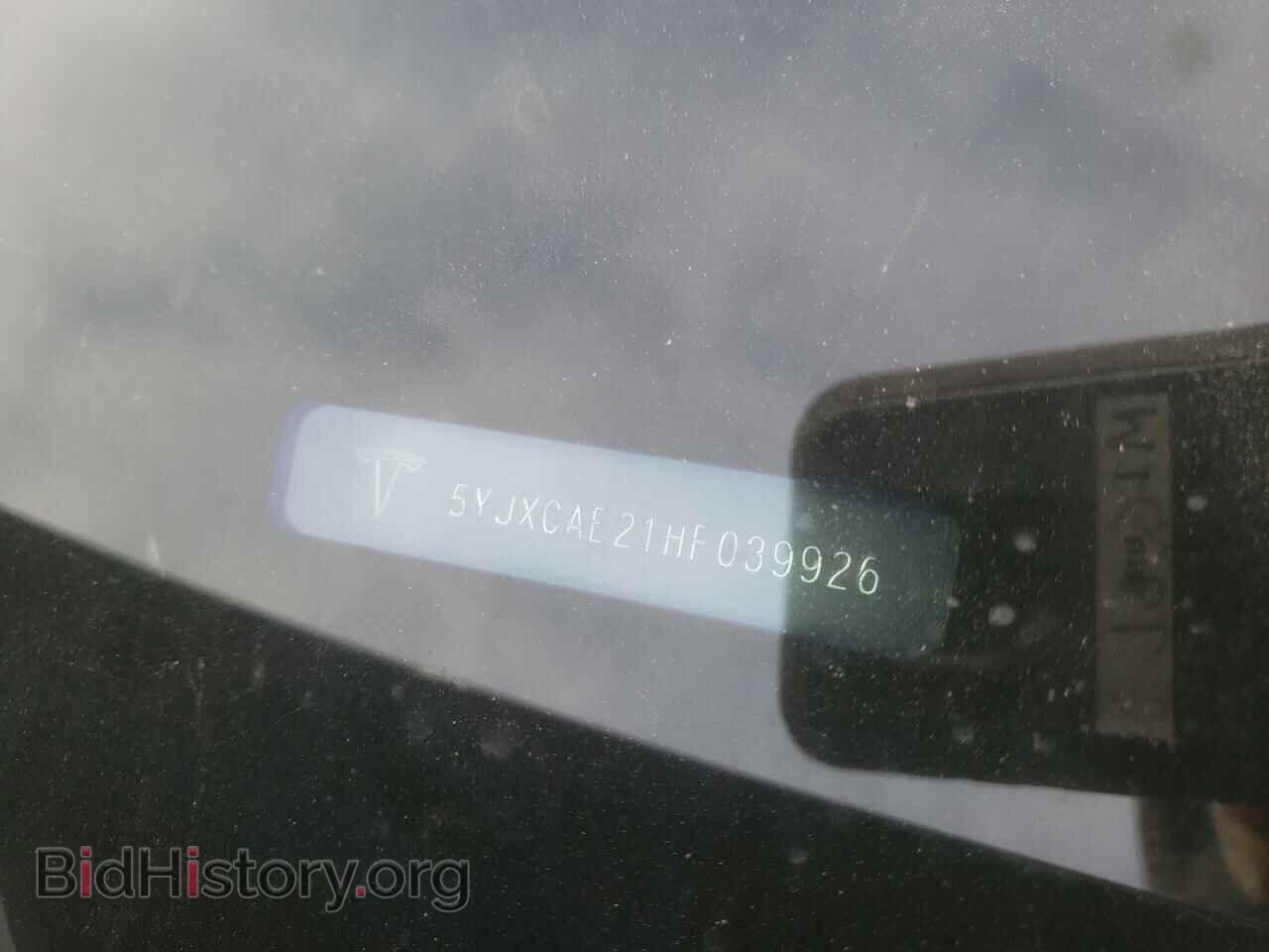 2017 TESLA MODEL X - VIN: 5YJXCAE21HF039926 - Фото 10