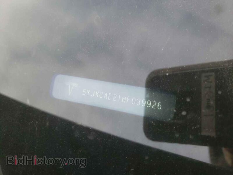 2017 Tesla MODEL X (VIN 5YJXCAE21HF039926) — photo 10 of 10