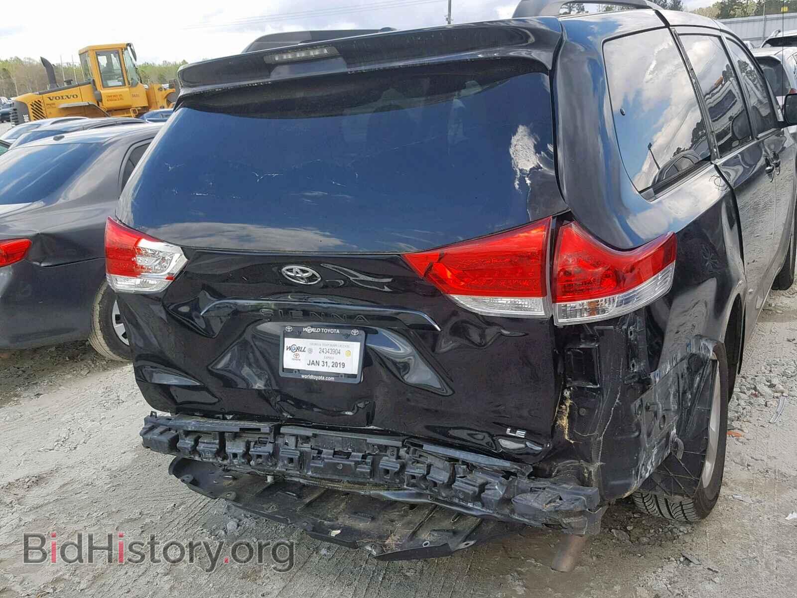 2013 TOYOTA SIENNA LE - VIN: 5TDKK3DC8DS288510 - Фото 9
