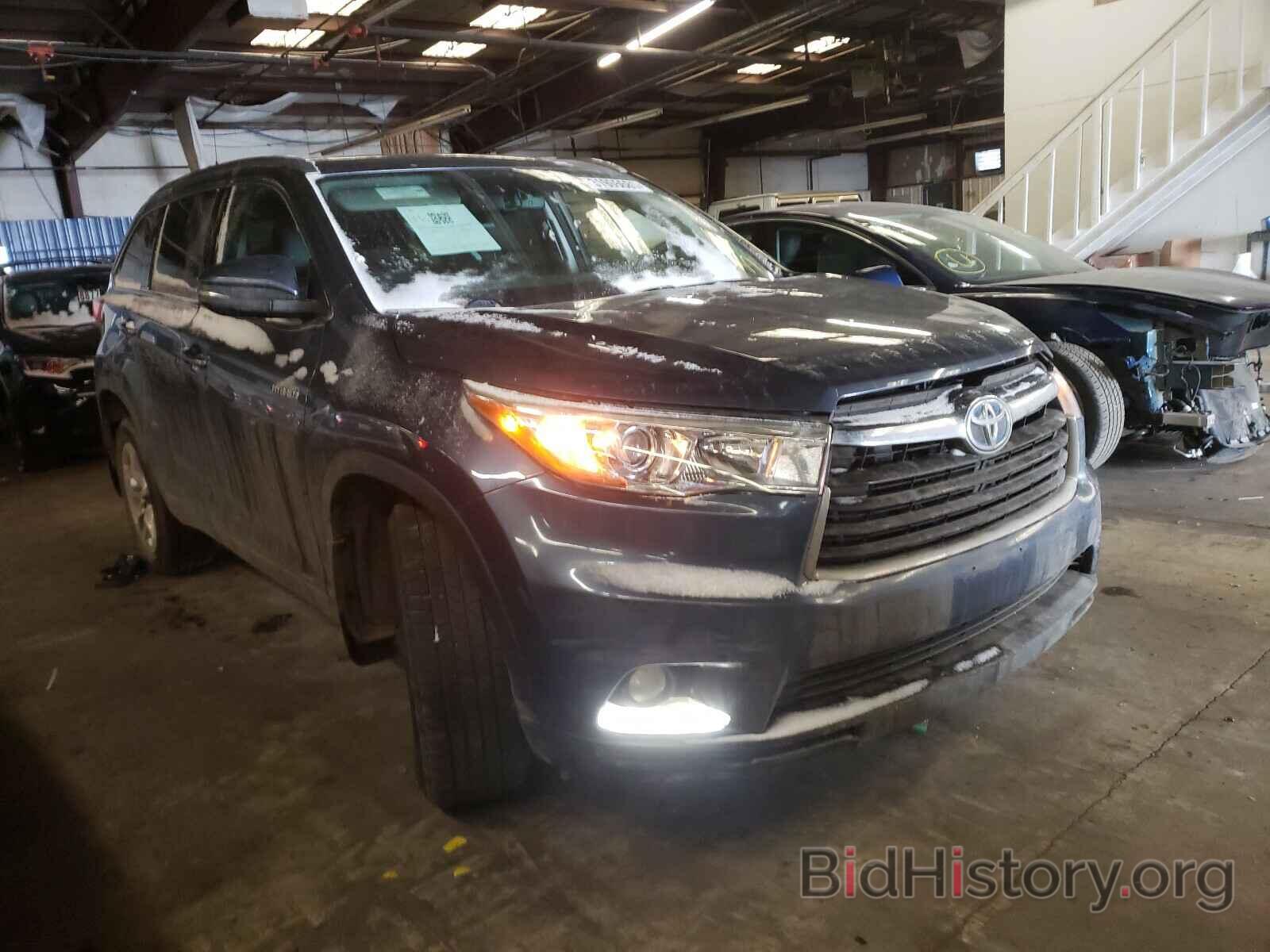 Фотография 5TDDCRFH2GS016993 - TOYOTA HIGHLANDER 2016