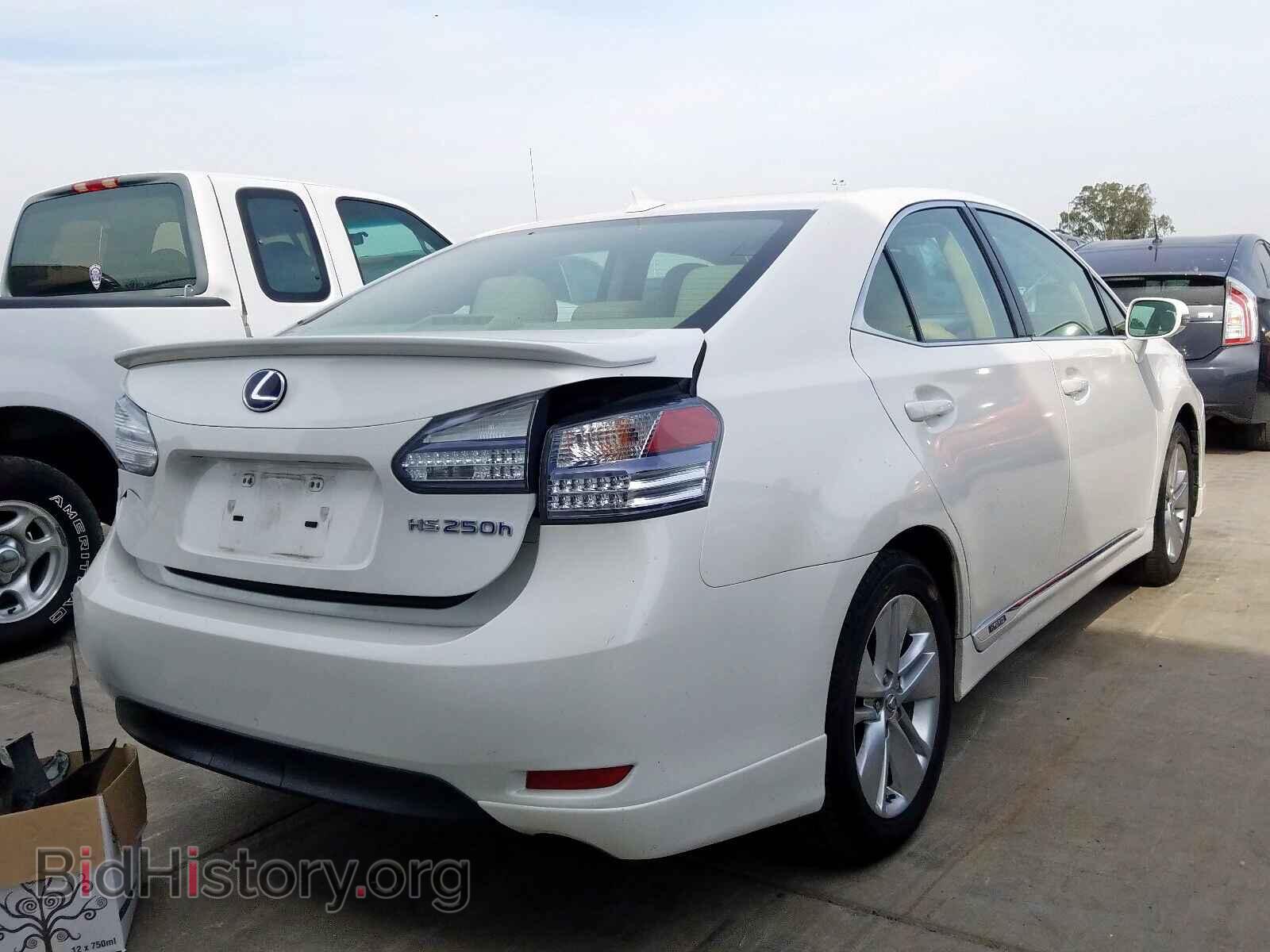 2011 LEXUS HS - VIN: JTHBB1BA7B2048227 - Фото 4