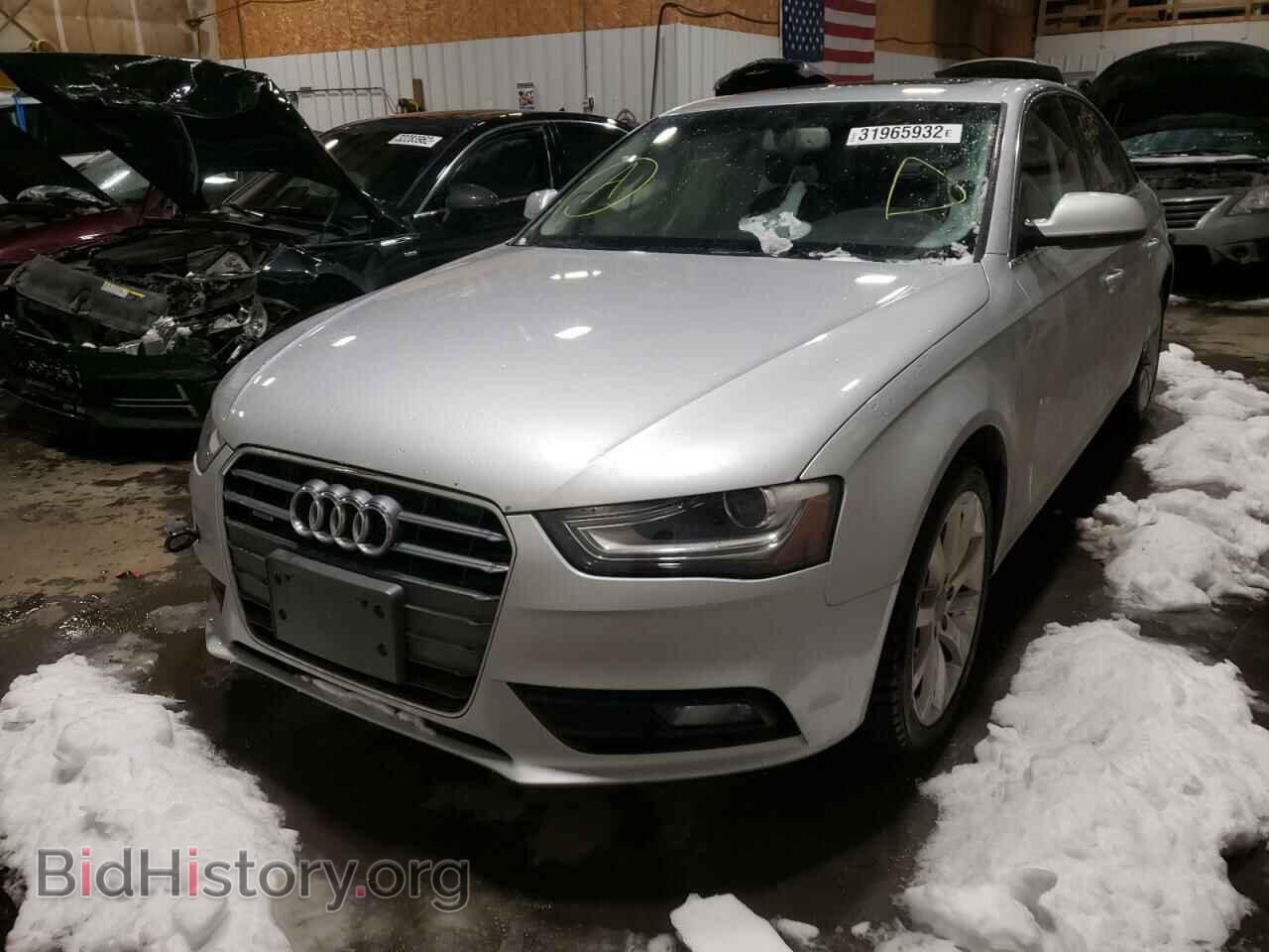 2013 AUDI A4 - VIN: WAUFFAFLXDN046151 - Фото 2
