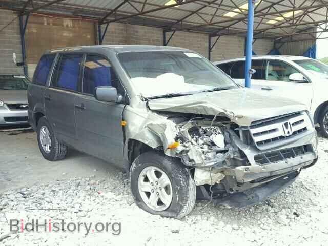 Фотография 5FNYF28117B035314 - HONDA PILOT 2007