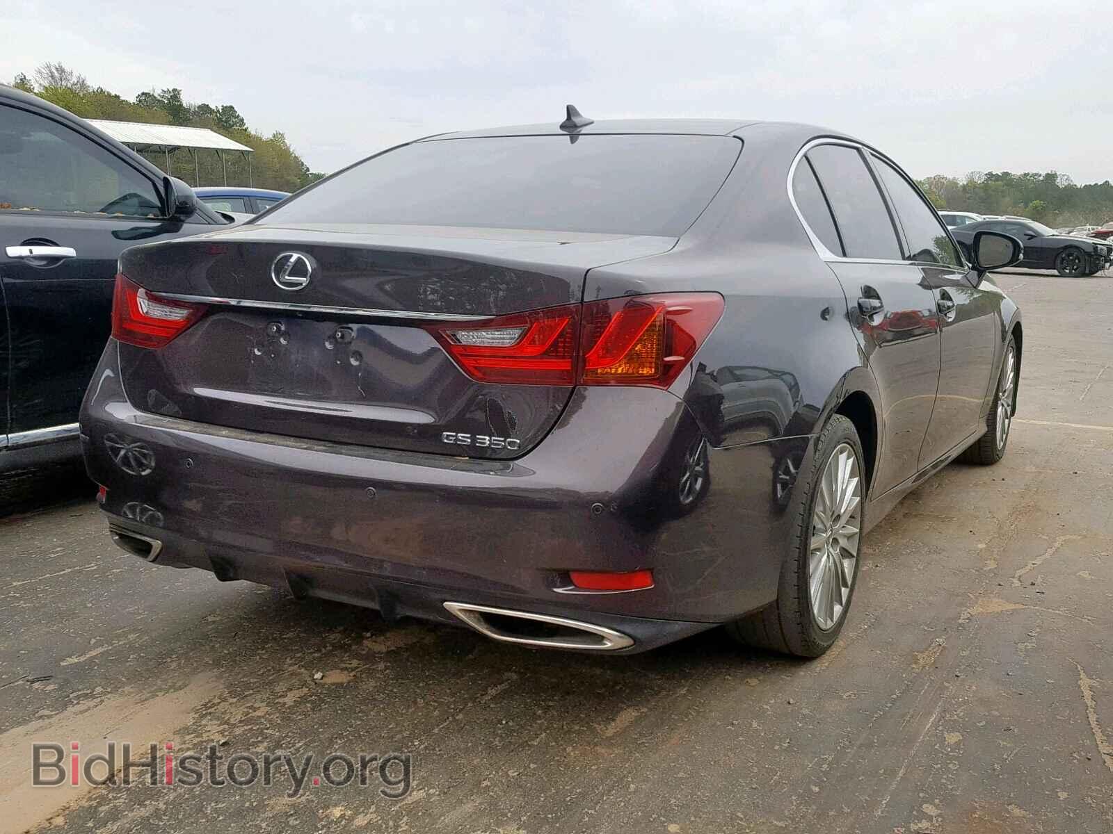 2013 LEXUS GS350 - VIN: JTHBE1BL2D5009359 - Фото 4