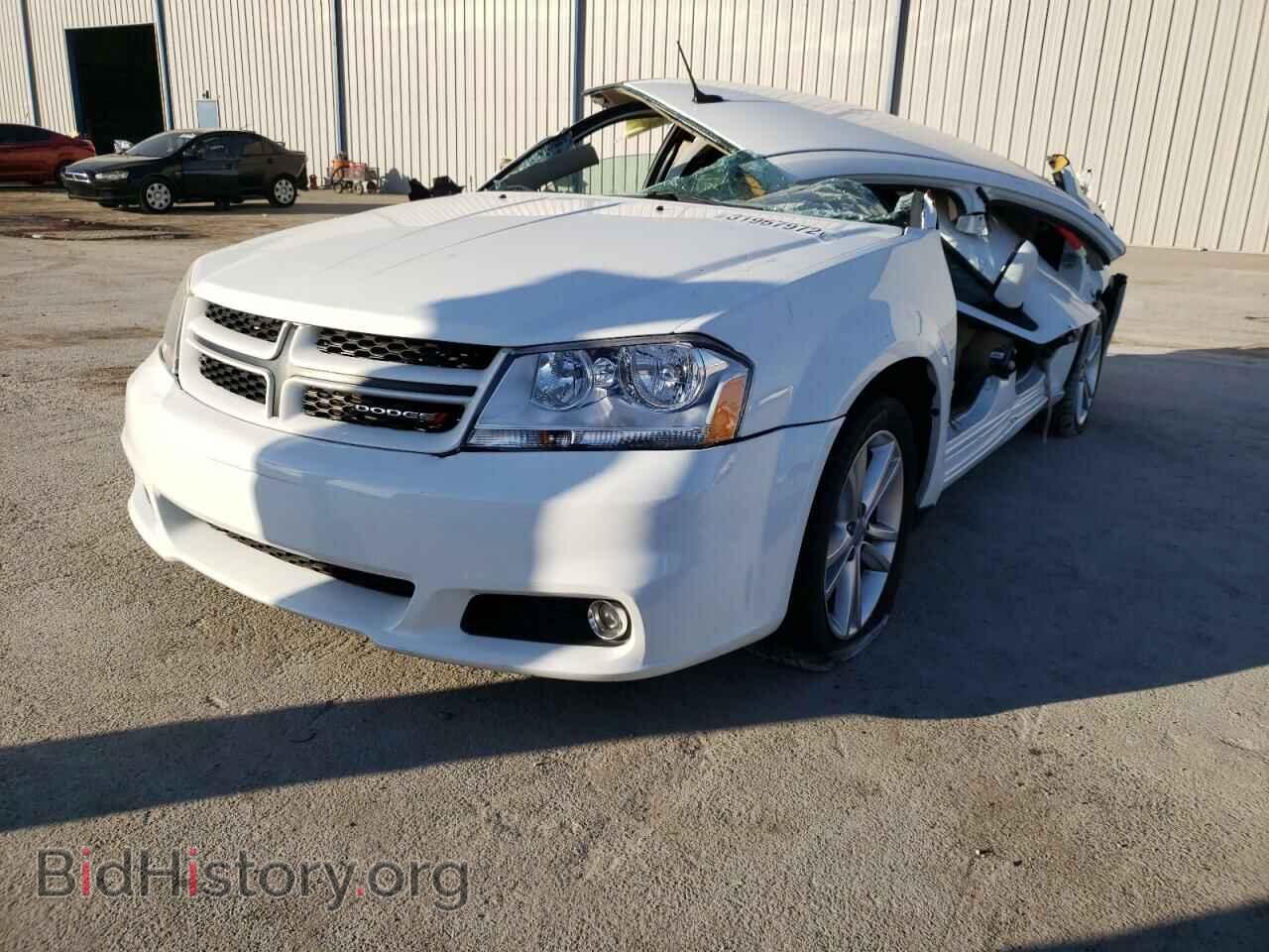 2013 DODGE AVENGER - VIN: 1C3CDZCB8DN544519 - Фото 2