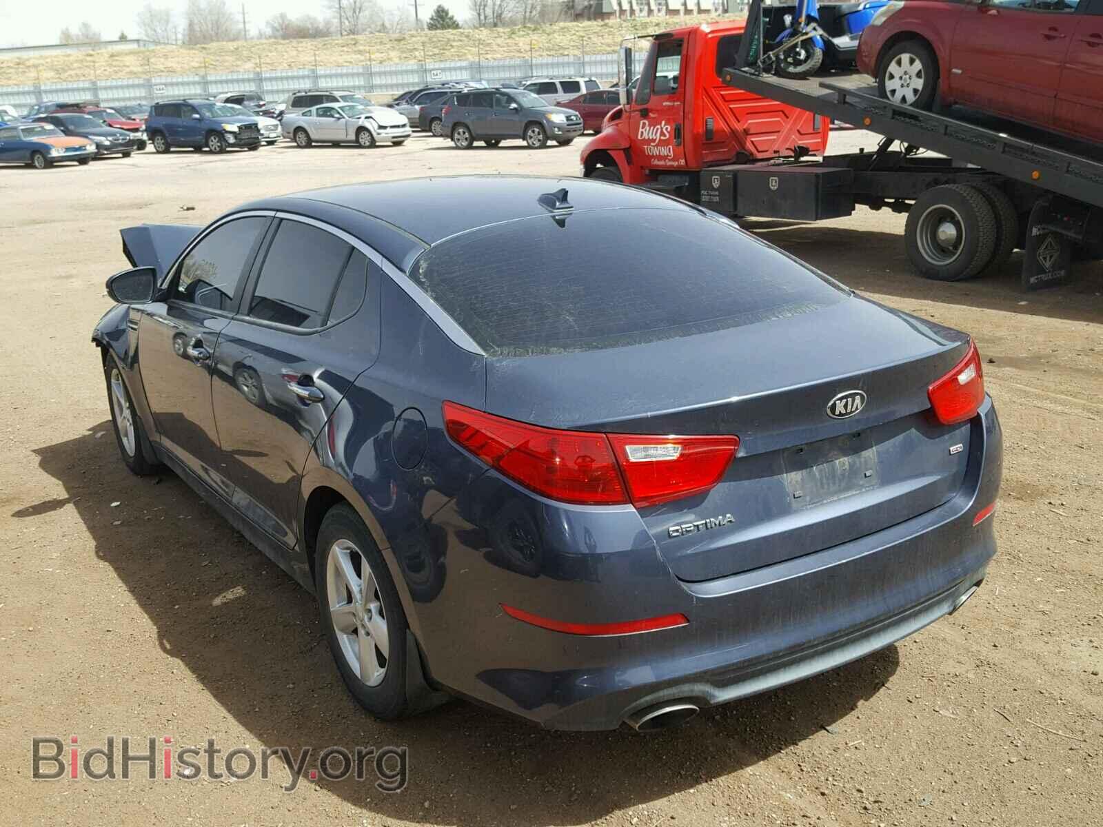 2015 KIA OPTIMA - VIN: KNAGM4A74F5592517 - Фото 3