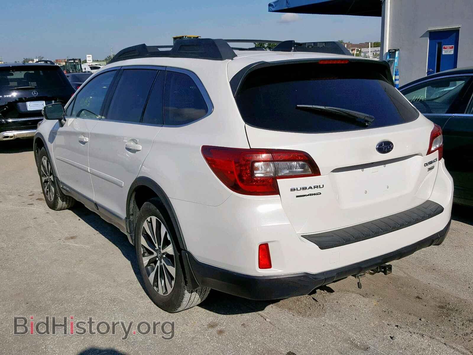 2016 SUBARU OUTBACK 3. - VIN: 4S4BSENC1G3245638 - Photo 3