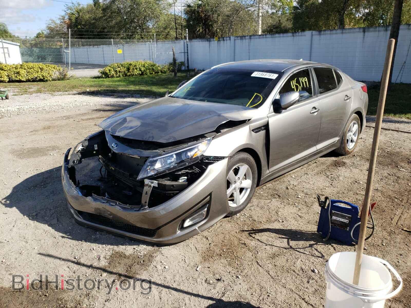 2015 KIA OPTIMA - VIN: 5XXGM4A74FG419479 - Фото 2
