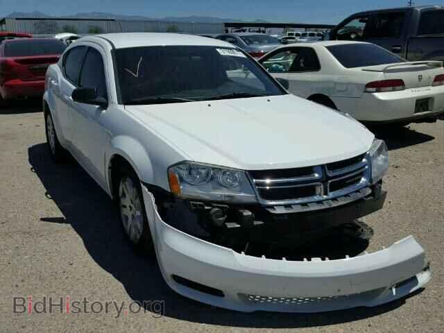 Фотография 1C3CDZAB8DN675727 - DODGE AVENGER 2013