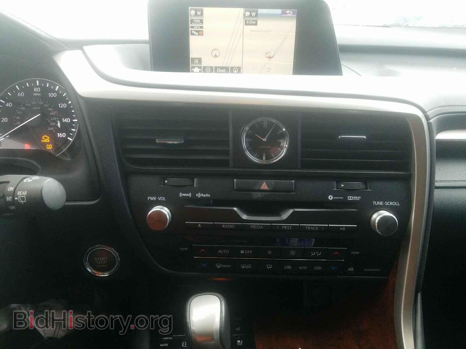 2016 LEXUS RX350 - VIN: JTJBZMCA3G2000628 - Фото 9