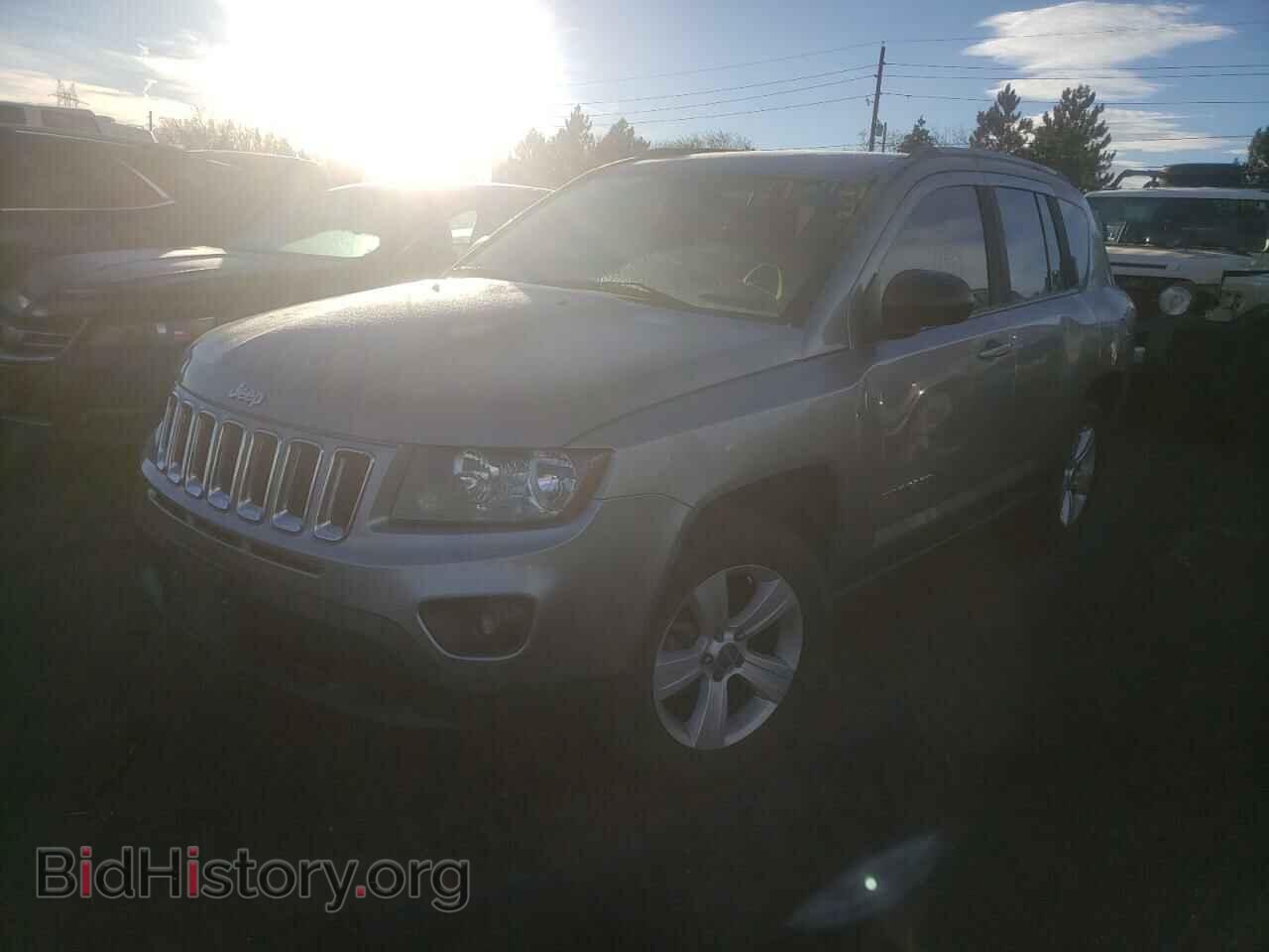 2016 JEEP COMPASS - VIN: 1C4NJDBB1GD662407 - Фото 2