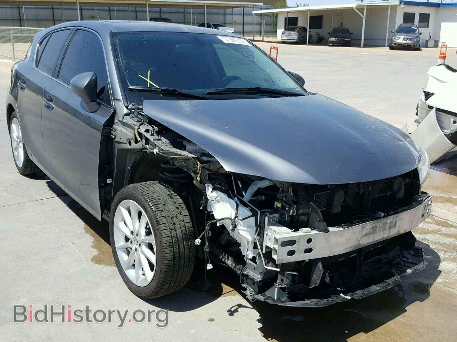Фотография JTHKD5BH2D2169121 - LEXUS CT 200 2013