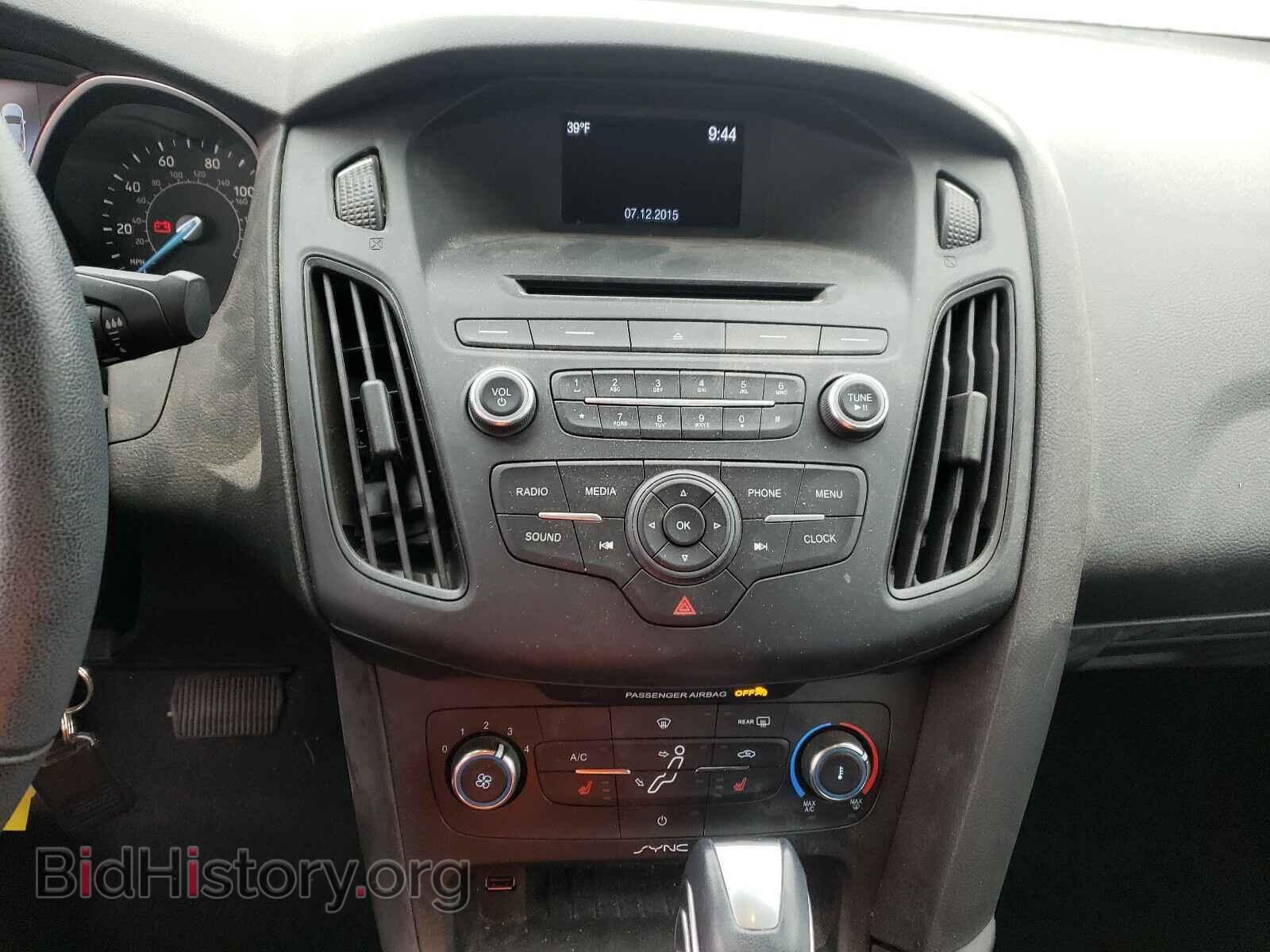 2015 FORD FOCUS - VIN: 1FADP3F2XFL341099 - Фото 9
