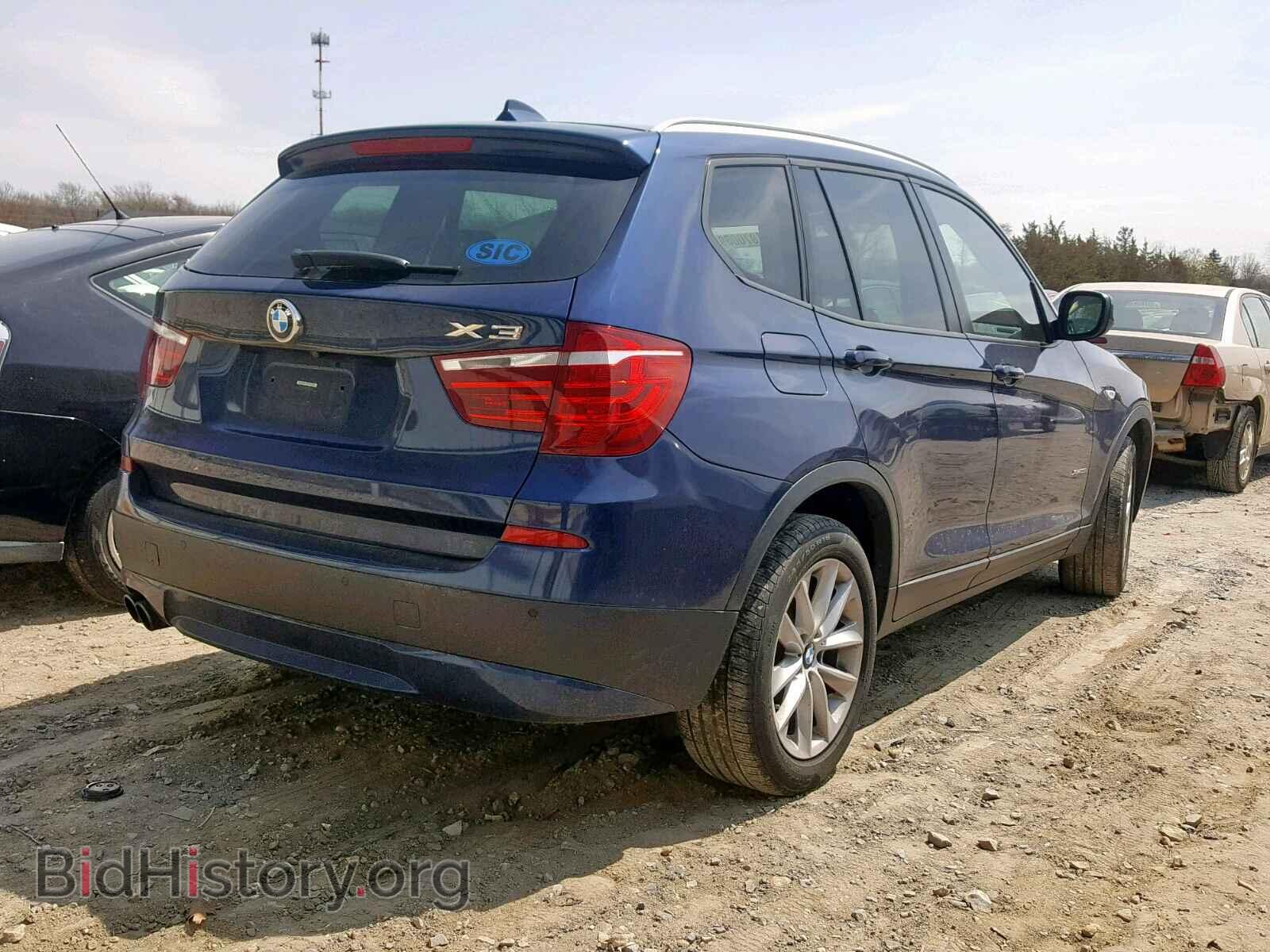 2014 BMW X3 - VIN: 5UXWX9C59E0D29533 - Фото 4