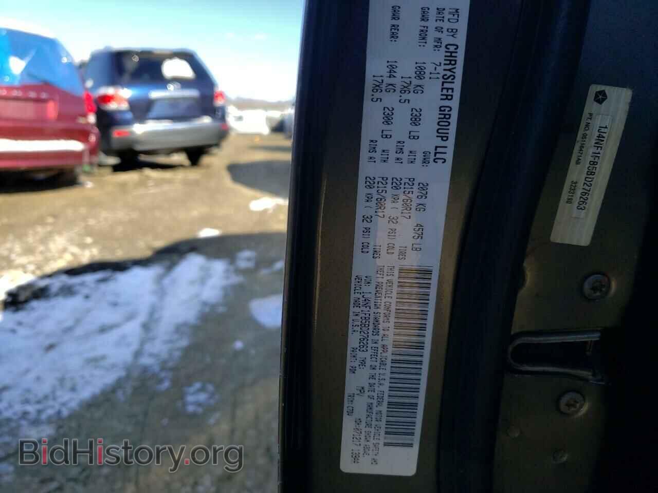 2011 JEEP COMPASS - VIN: 1J4NF1FB5BD276263 - Photo 10