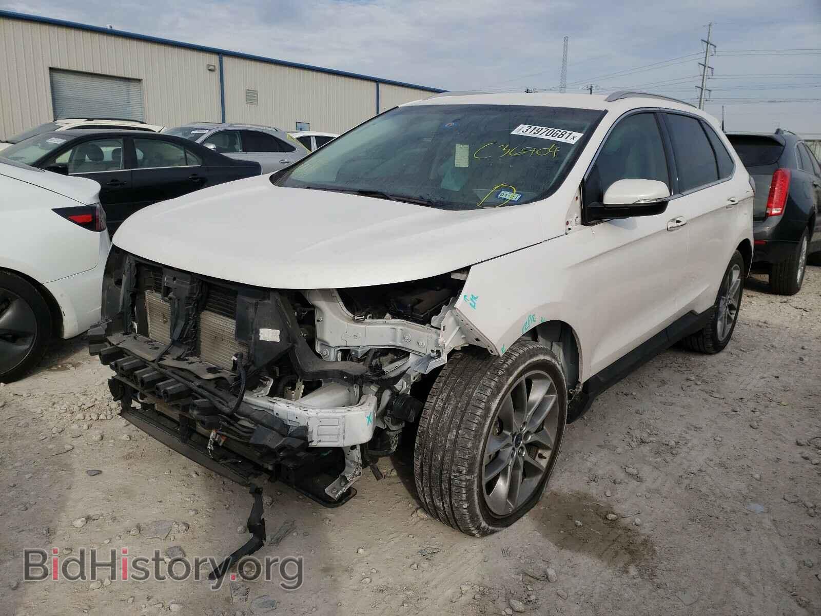 2018 FORD EDGE - VIN: 2FMPK3K84JBC36904 - Фото 2