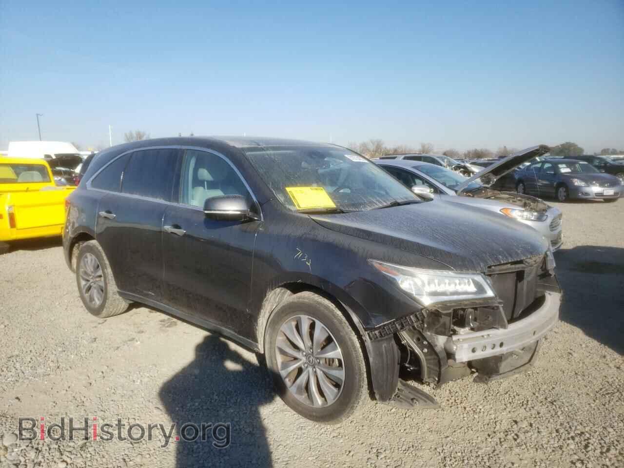 Фотография 5FRYD4H49FB021427 - ACURA MDX 2015