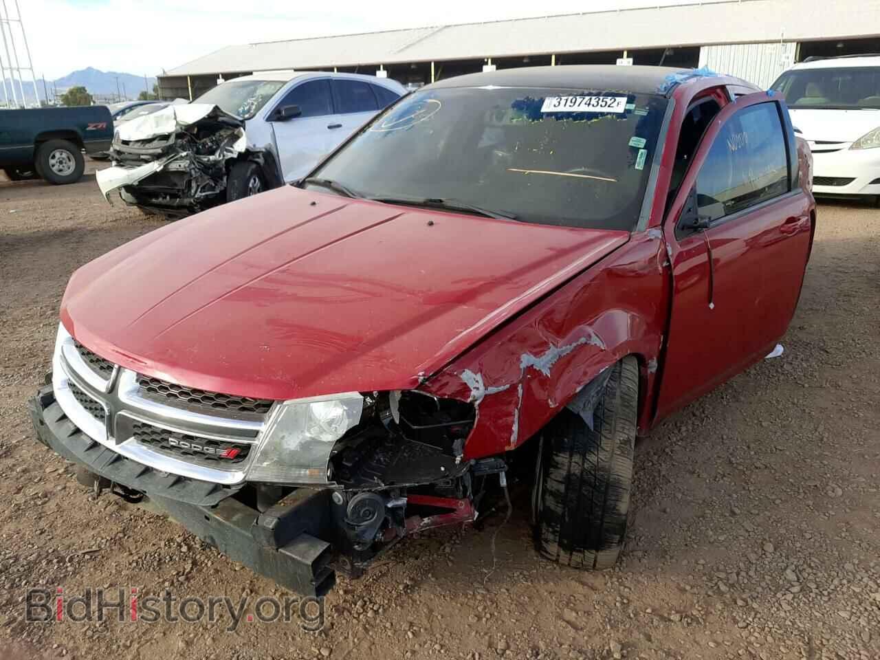 2014 DODGE AVENGER - VIN: 1C3CDZAB5EN113768 - Фото 2