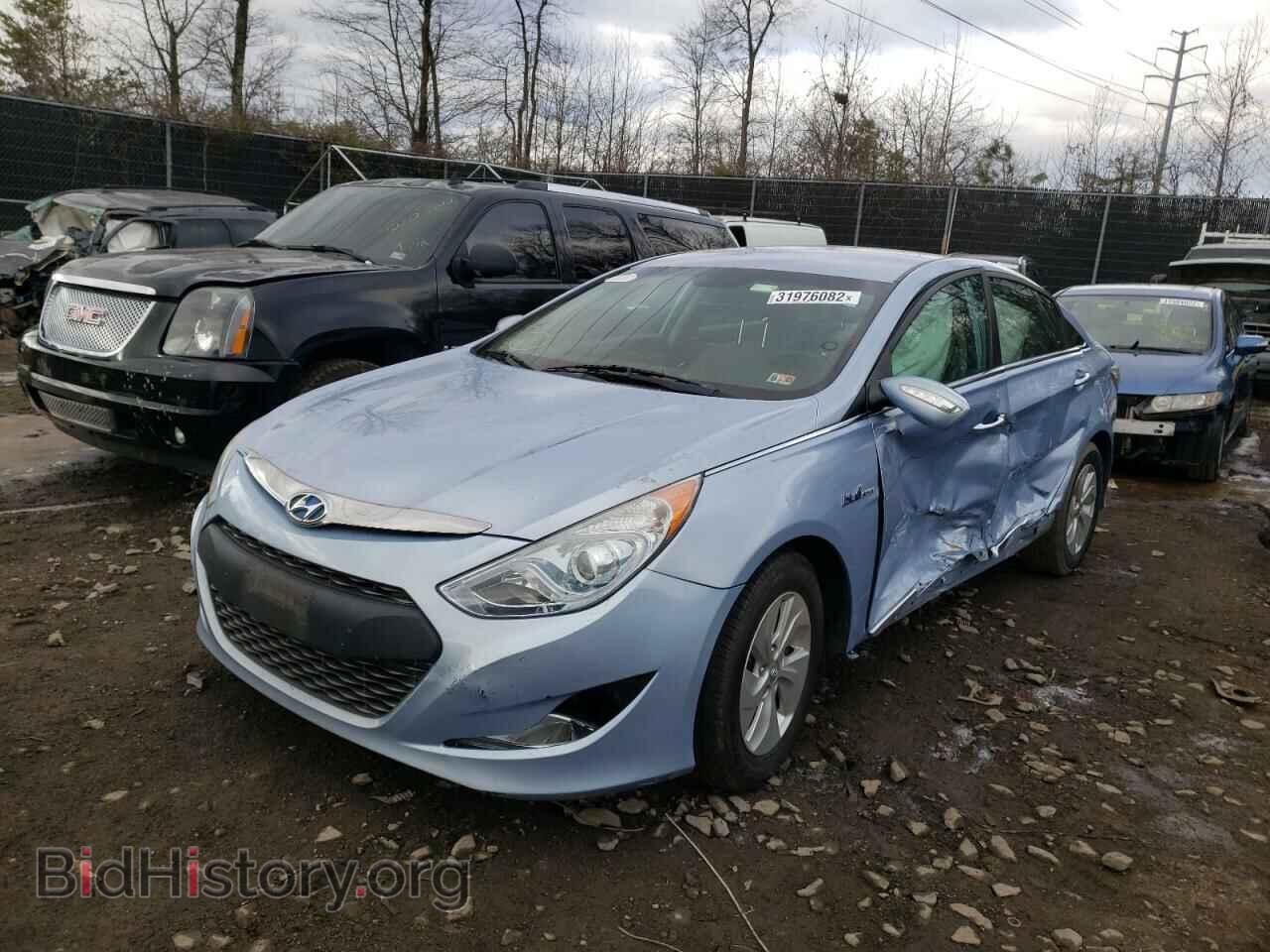 2014 HYUNDAI SONATA - VIN: KMHEC4A44EA118023 - Фото 2