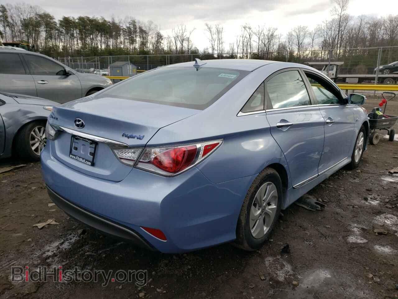 2014 HYUNDAI SONATA - VIN: KMHEC4A44EA118023 - Фото 4