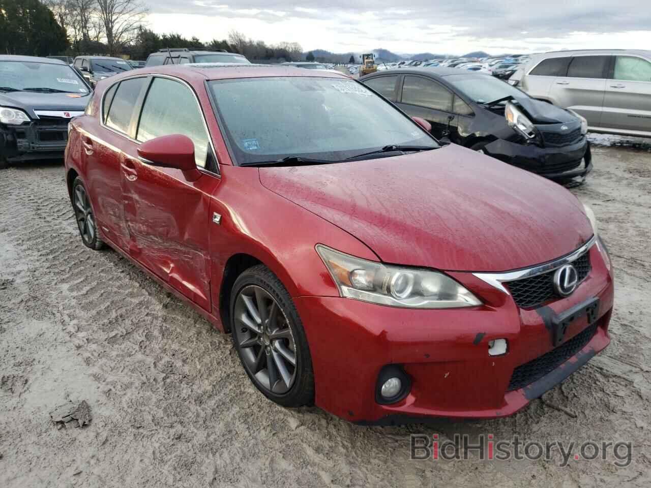 Фотография JTHKD5BH8C2098649 - LEXUS CT 200 2012